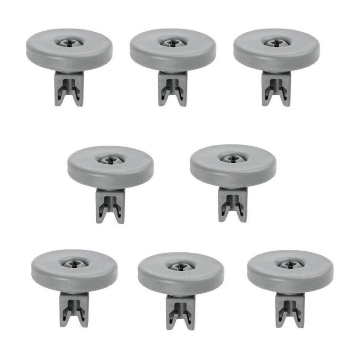 50286965004 genuine dishwasher lower basket wheel kit 8 pieces for Dishlex and Electrolux, view 2 view 2