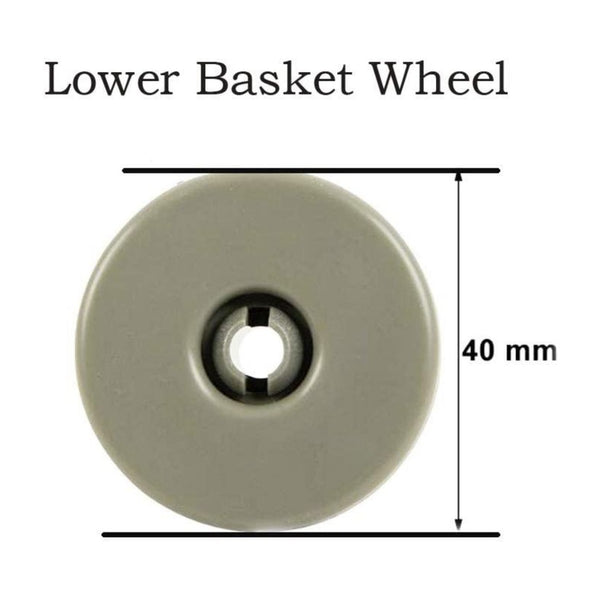 50286965004 genuine dishwasher lower basket wheel kit 8 pieces for Dishlex and Electrolux