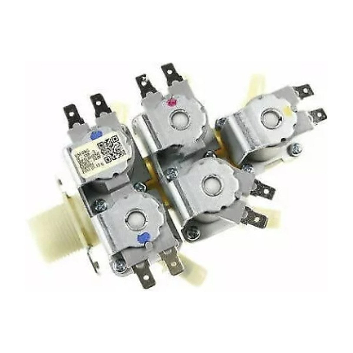 5221EA1009C genuine LG water inlet valve for front load washer dryer combos, view 3 view 3