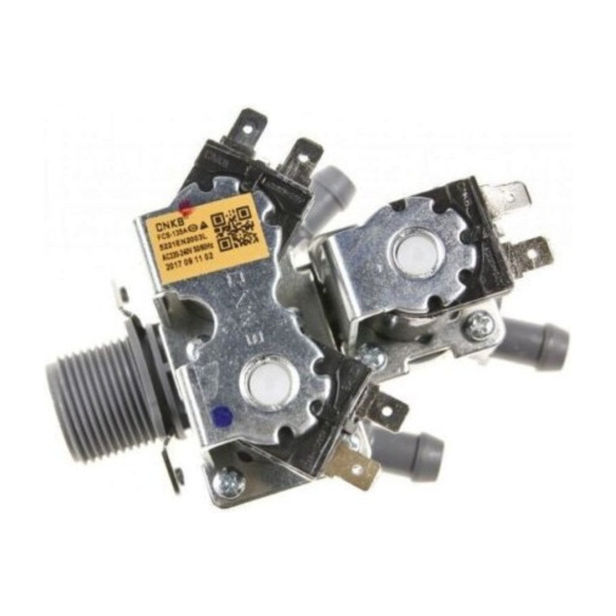 5221EN2003L genuine LG 3 way water inlet valve for washing machines, view 2 view 2