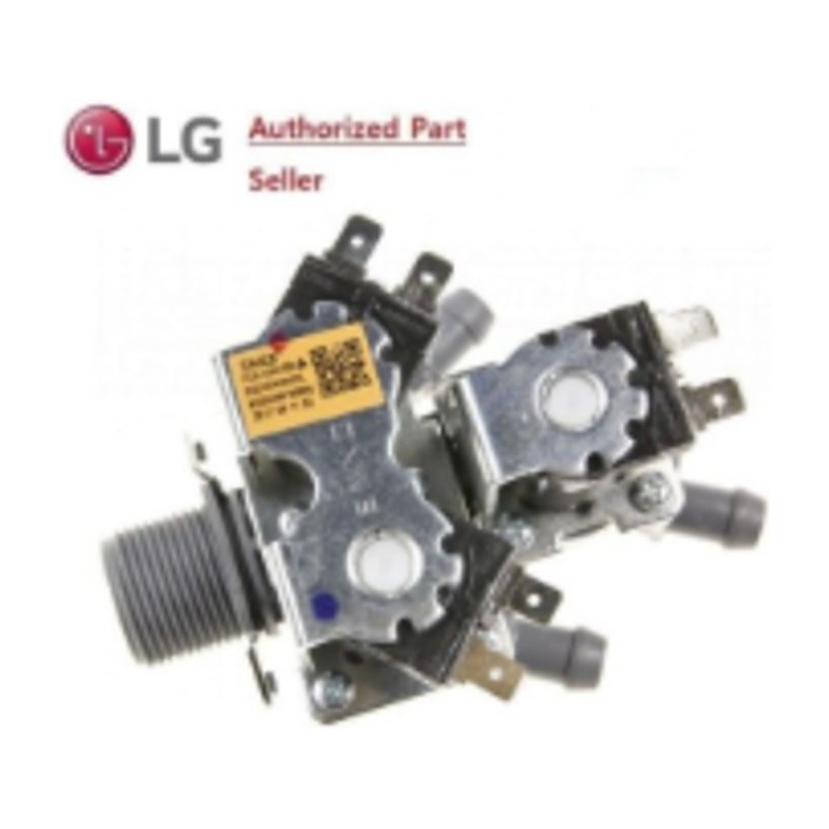 5221EN2003L genuine LG 3 way water inlet valve for washing machines, view 3 view 3