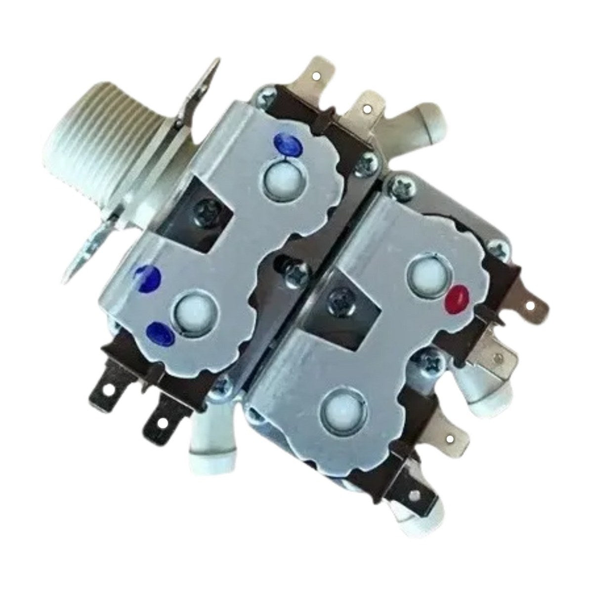 5221ER1002A genuine LG 4 way cold water inlet valve for WD series washing machines, view 3 view 3