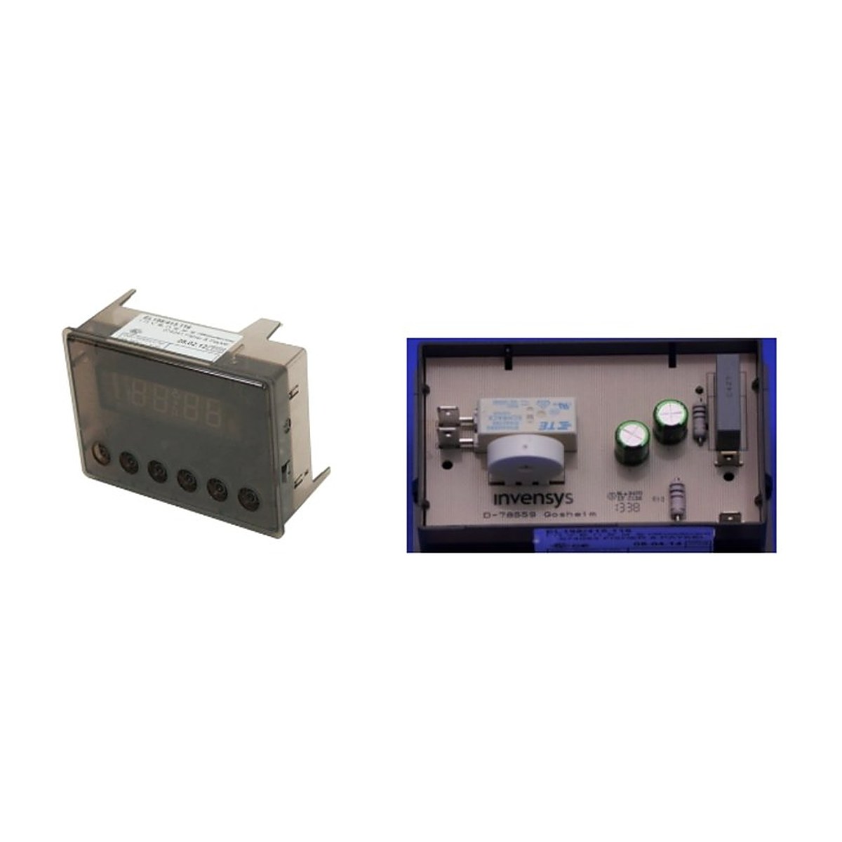 542444P genuine Fisher & Paykel 6 button Invensys oven clock kit, also fits some St George ovens