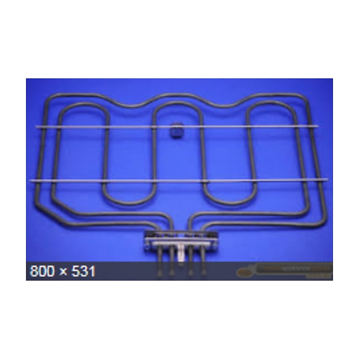 544326P genuine Fisher & Paykel hinged top grill element kit for OB60 ovens, view 2 view 2