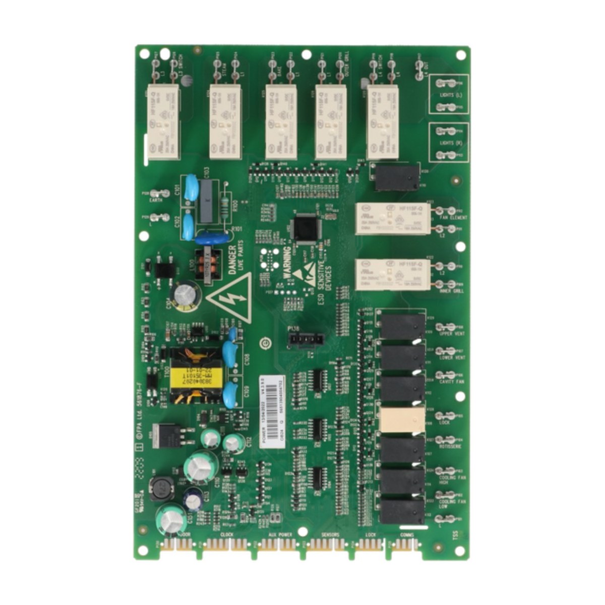 565139 genuine Fisher & Paykel oven power module board for OR90 freestanding cookers