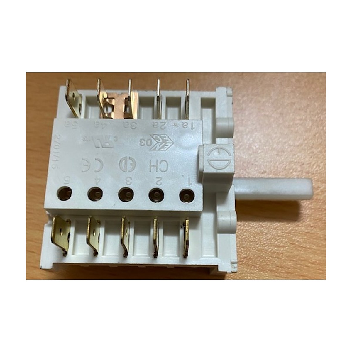 574501 genuine 5 position oven function selector switch for Fisher & Paykel ovens, view 2 view 2