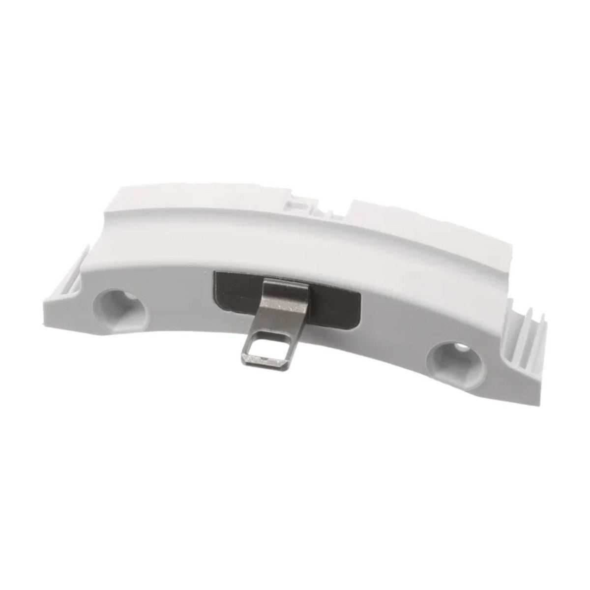 624072 genuine Bosch Siemens white dryer door hook latch 00624072, view 2 view 2