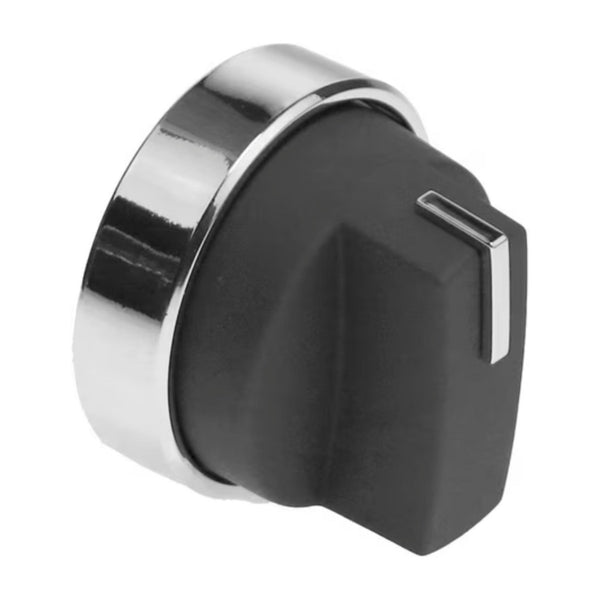 694976777 OEM black oven control knob suits Smeg cookers