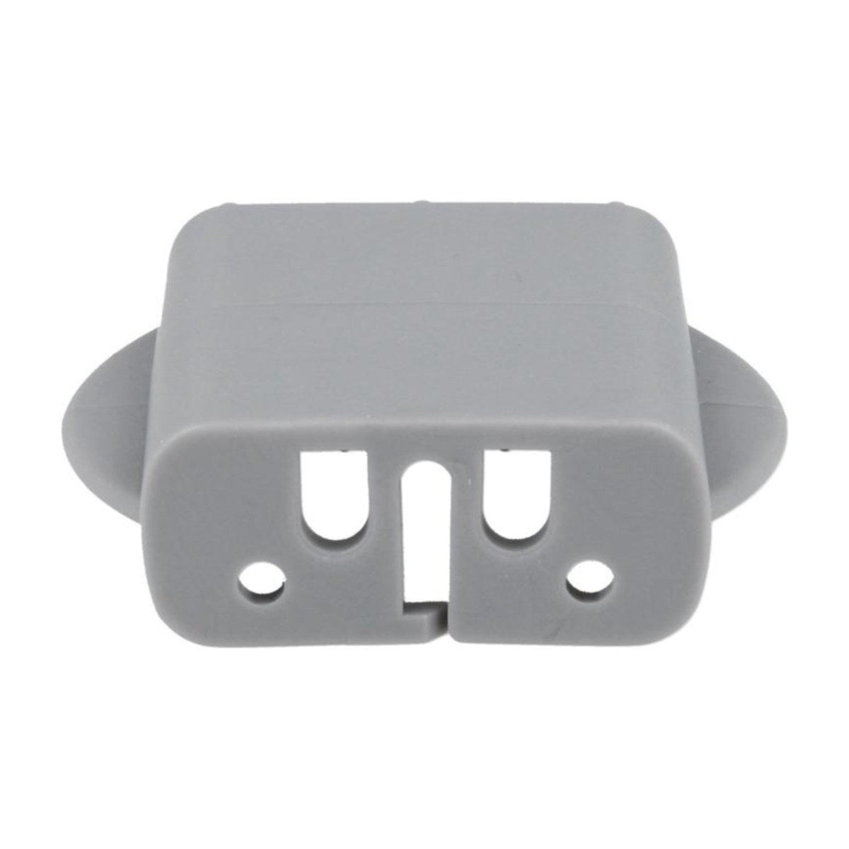 768610443 genuine Smeg dishwasher top cutlery tray rail terminal guide, view 2 view 2
