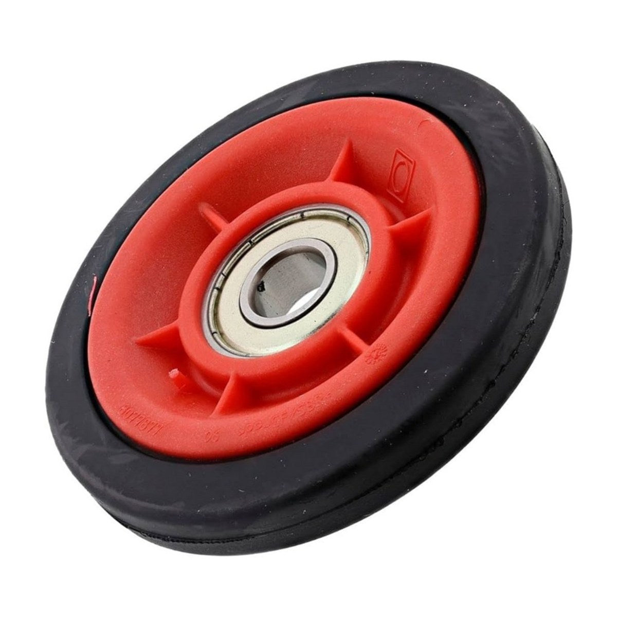 8077877028 genuine dryer drum support roller for AEG and Electrolux dryers, view 2 view 2