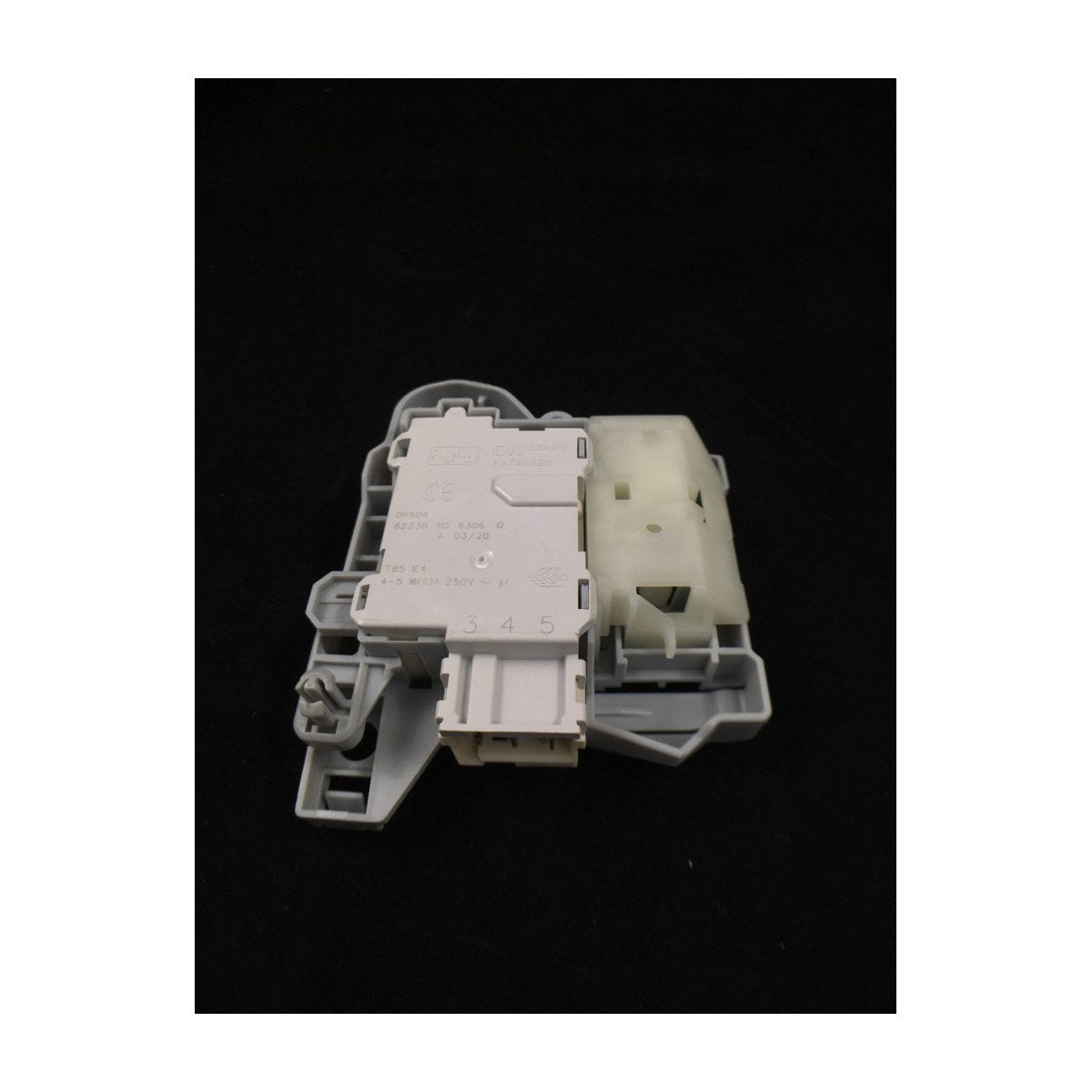 8084553034 genuine Electrolux front loader door lock for Westinghouse, Simpson, AEG washing machines, view 4 view 4