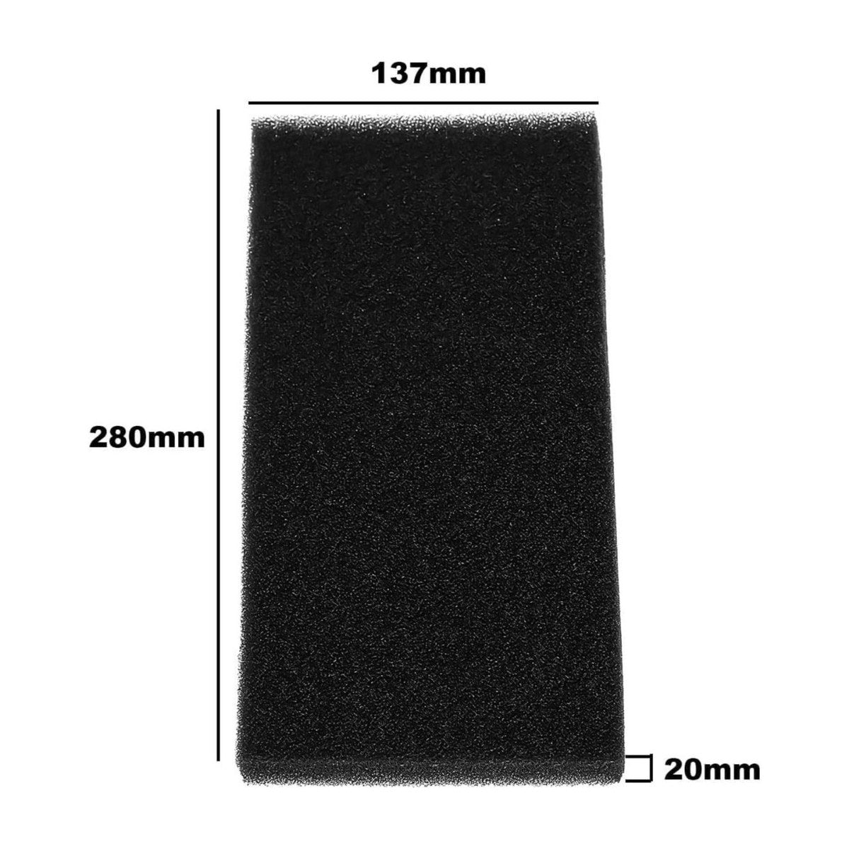 810183 genuine Asko foam filter for condenser and heat pump dryers, view 2 view 2