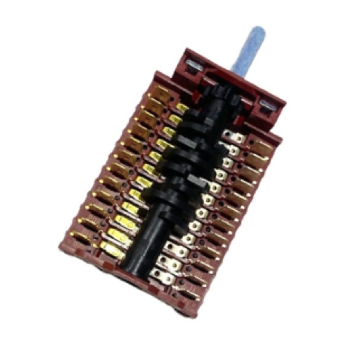 811730387 OEM 9 position multi-function selector switch to suit Smeg ovens, view 2 view 2