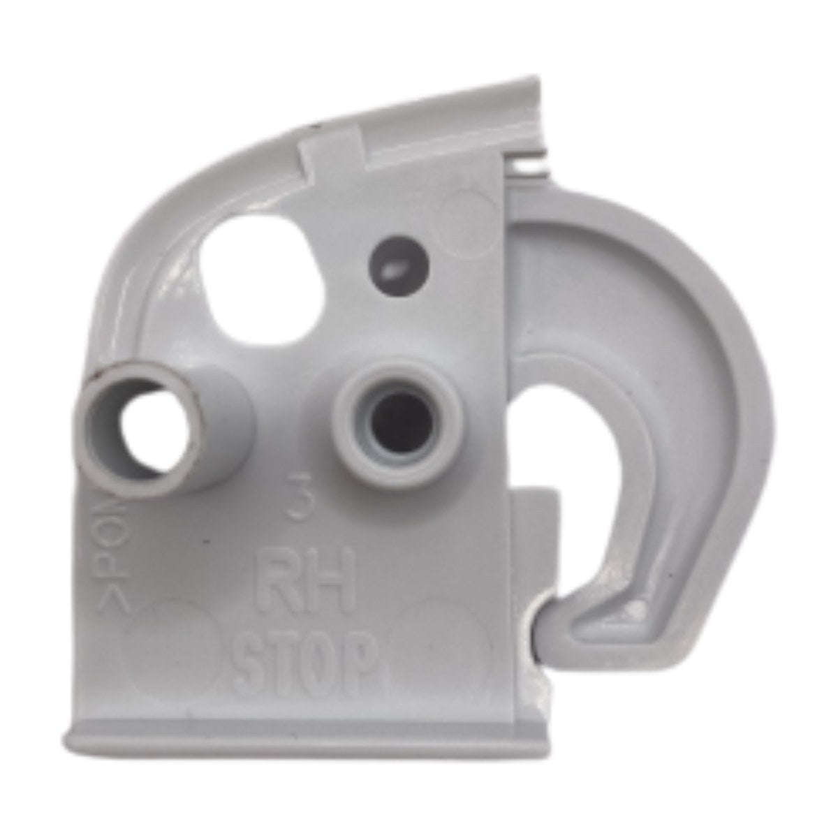 842237 genuine Fisher & Paykel right hand fridge door closing hook in white