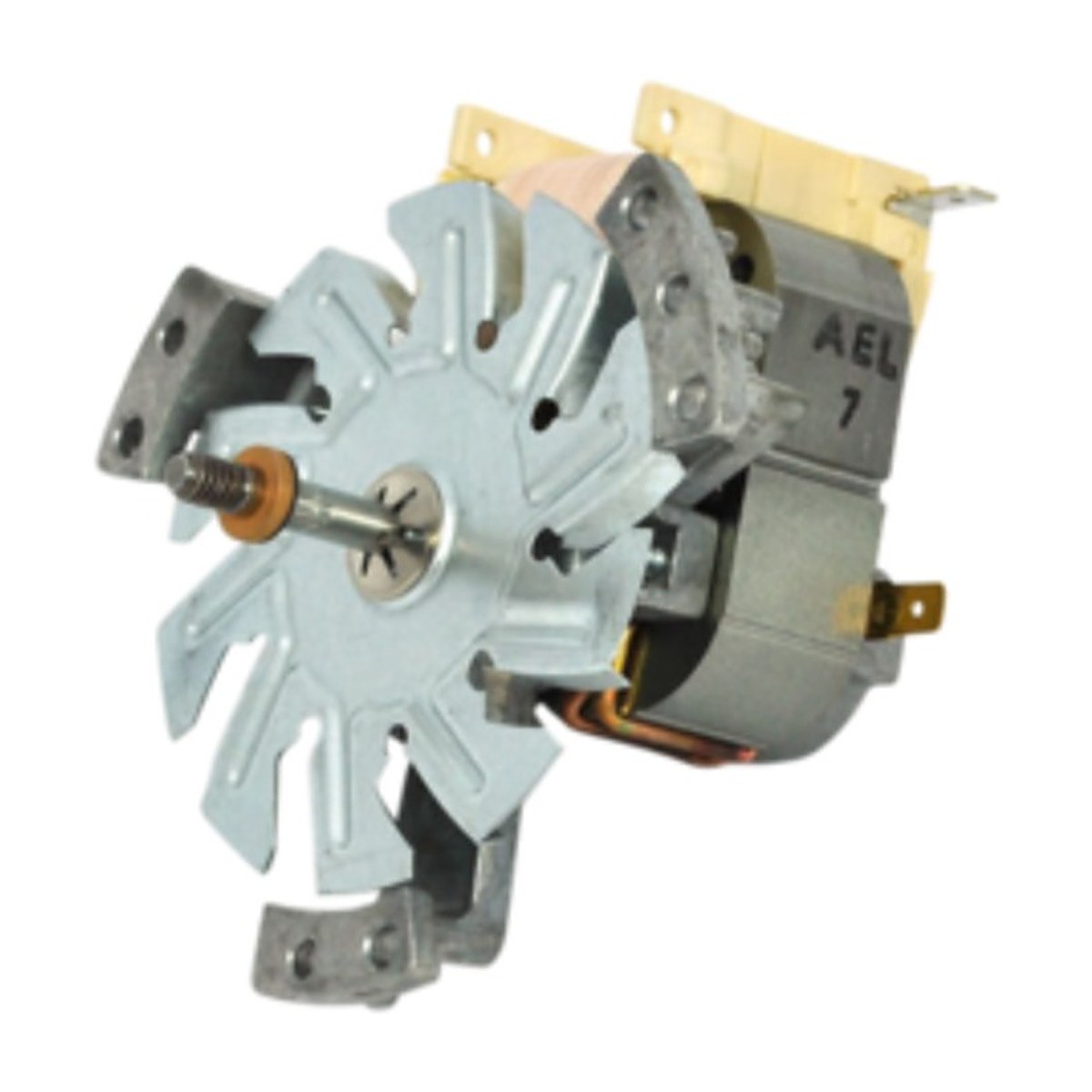 85802147770777 genuine oven fan motor for Westinghouse, Chef, Electrolux and Simpson fan forced ovens, view 2 view 2
