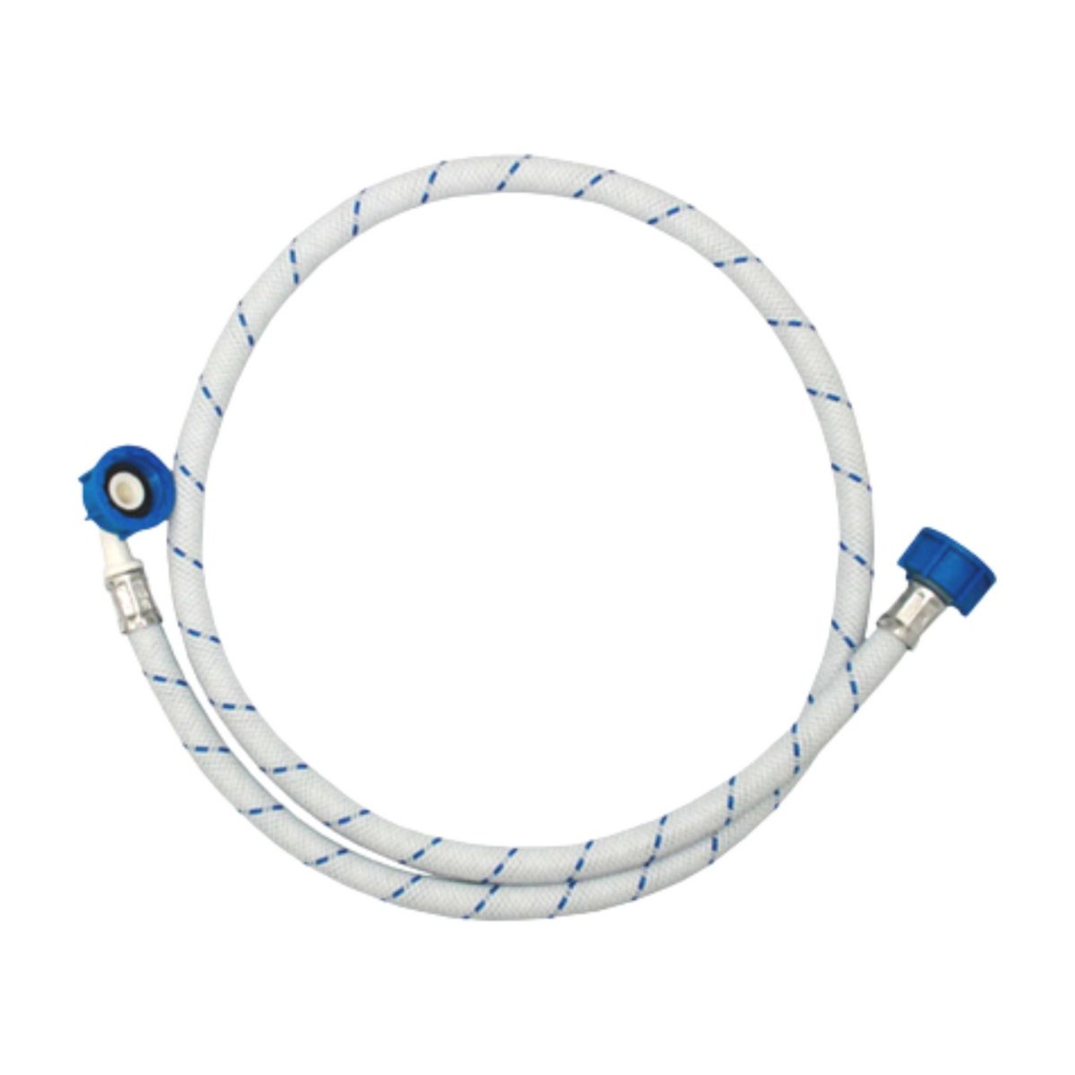 85805712001247 genuine blue cold water inlet hose 1.3m for Simpson and Westinghouse washing machines, view 2 view 2