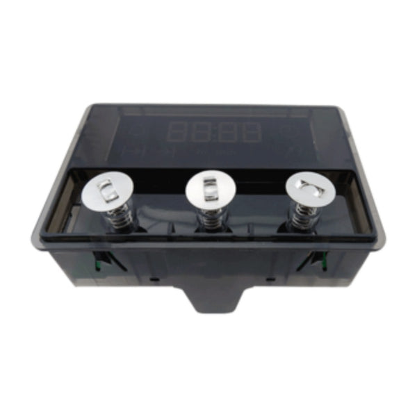 85806300010913 genuine Westinghouse oven timer clock with 3 touch buttons and amber display