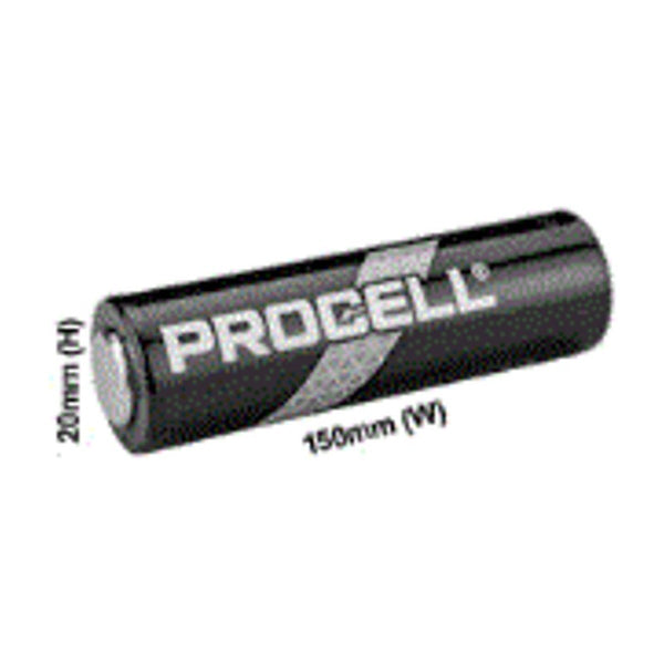 85806590010052 genuine Electrolux AA 1.5V Procell battery, also 0659001005