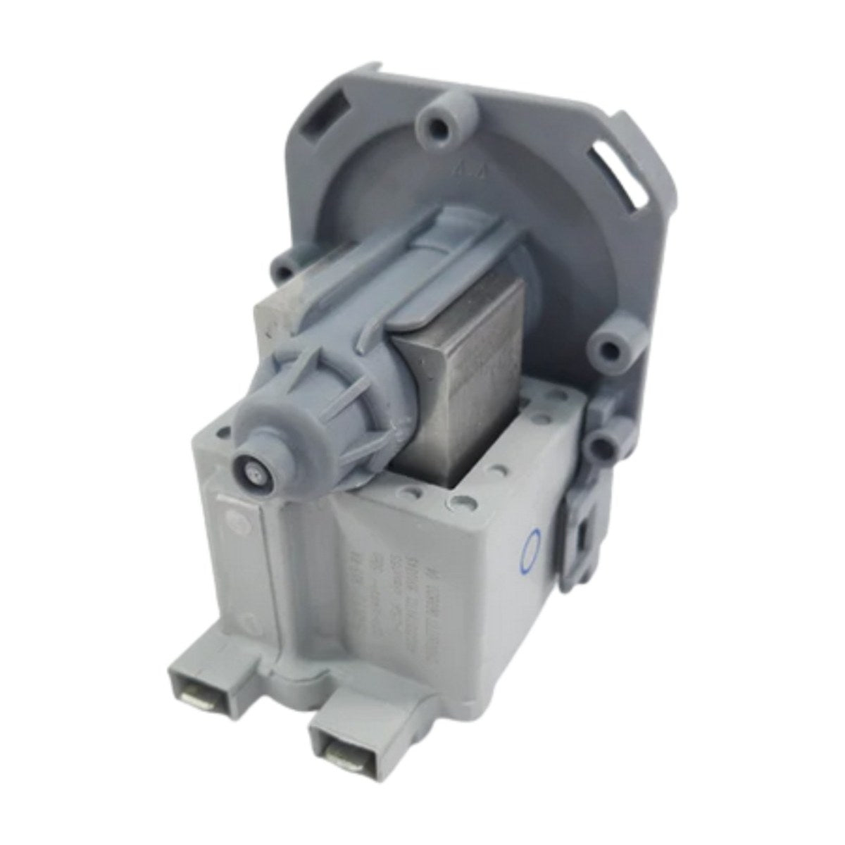 8581327947124 genuine Electrolux front load washing machine recirculation pump assembly, view 2 view 2