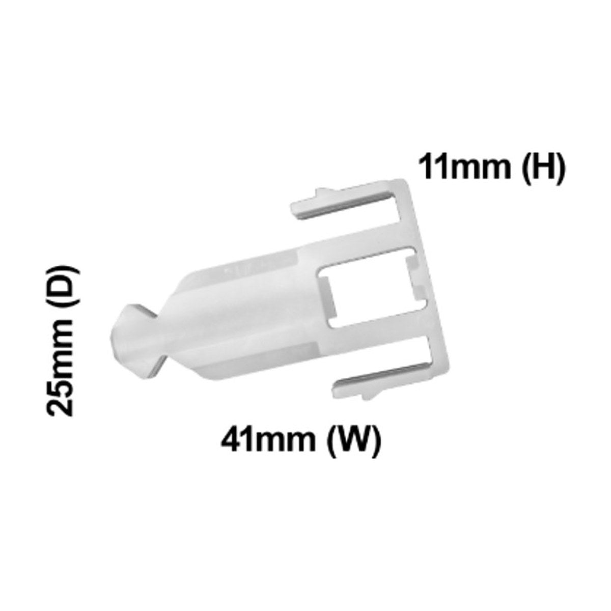 8581332705012 genuine door striker for Electrolux and Simpson dryers, view 3 view 3