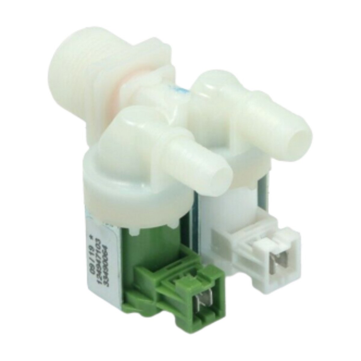 8583792260728 genuine water inlet valve for Electrolux front load washing machines, view 2 view 2