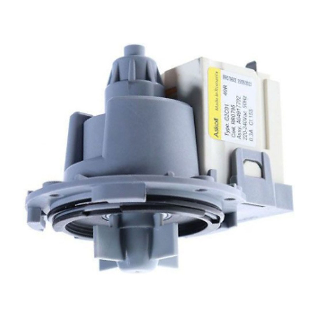 8583792418029 genuine Electrolux washing machine drain pump with thermal cut-out
