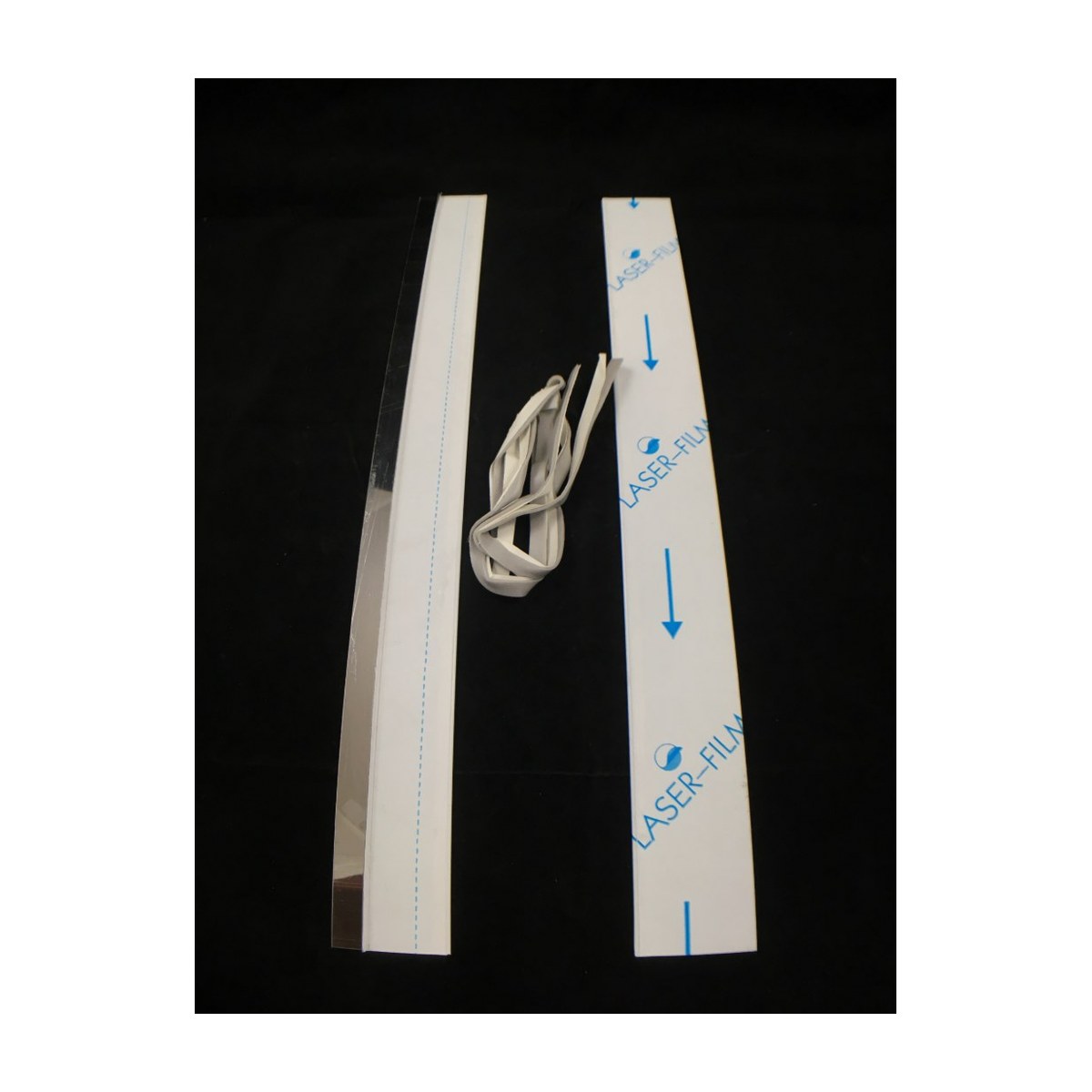 900403728 genuine Electrolux stainless steel cooktop trim ACC051 for 600mm and 900mm cooktops, view 2 view 2