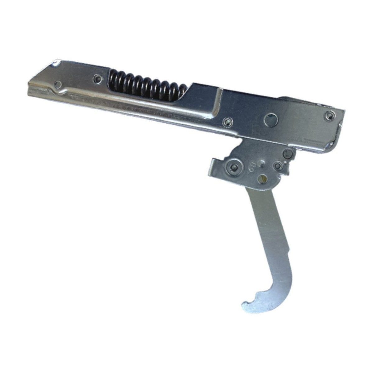 931330887 genuine Smeg oven door hinge long arm, also 931331154, view 2 view 2