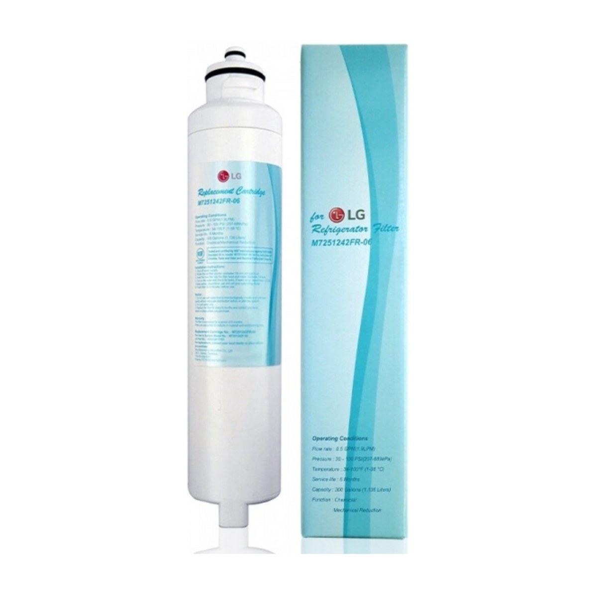 ADQ32617703 genuine LG internal fridge water filter cartridge M7251242FR-06