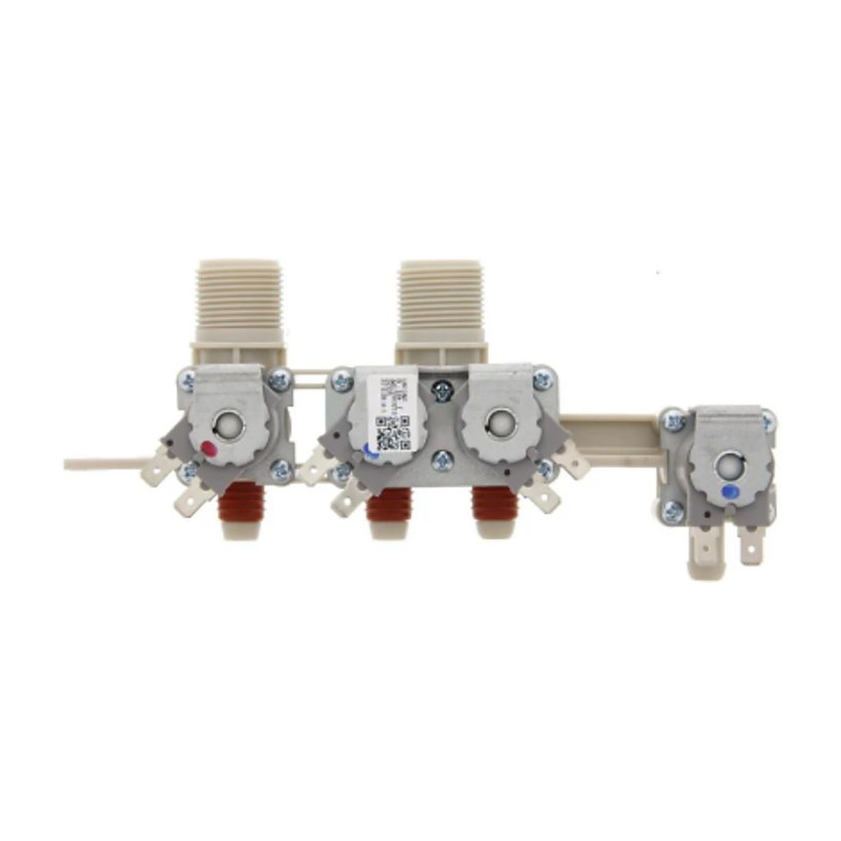 AJU72912210 genuine LG top load washing machine water inlet valve assembly, view 2 view 2