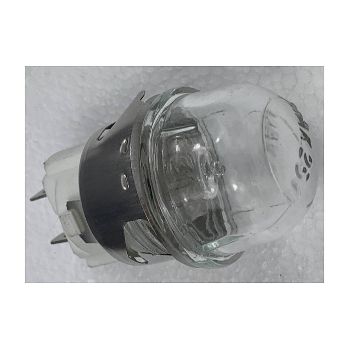 AKB501210001 genuine oven lamp holder assembly with lamp for Baumatic and Technika ovens, view 2 view 2