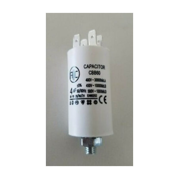CAP004 generic 4uF motor run capacitor universal appliance part