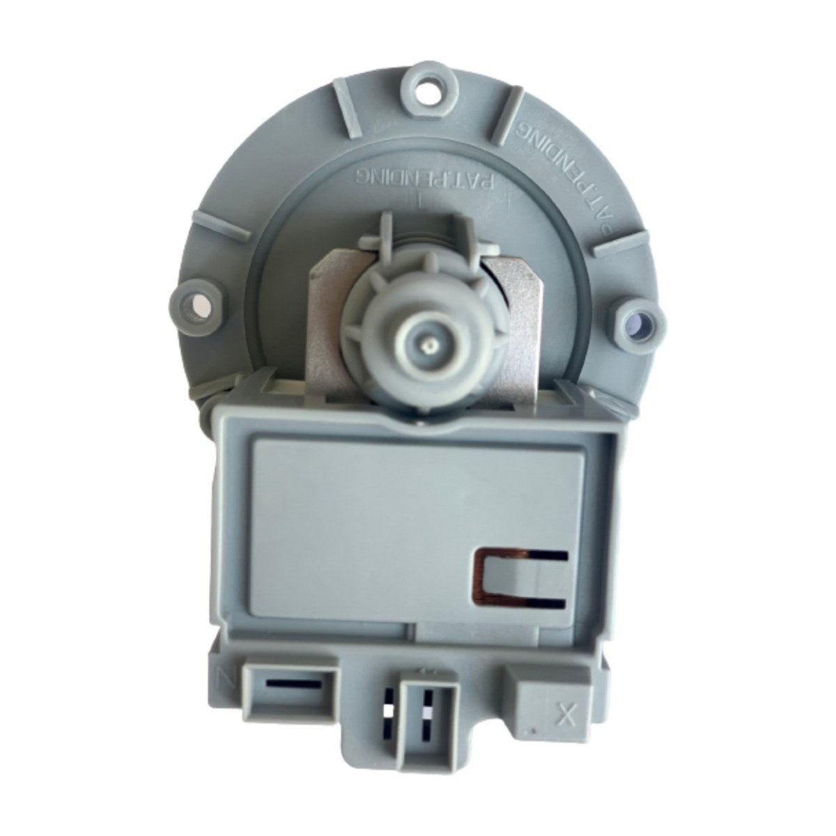 EAU61383505 generic drain pump for LG front load washing machines, view 2 view 2