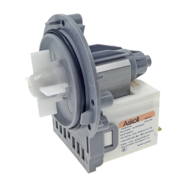 EAU61383516 genuine LG drain pump motor assembly for dishwashers