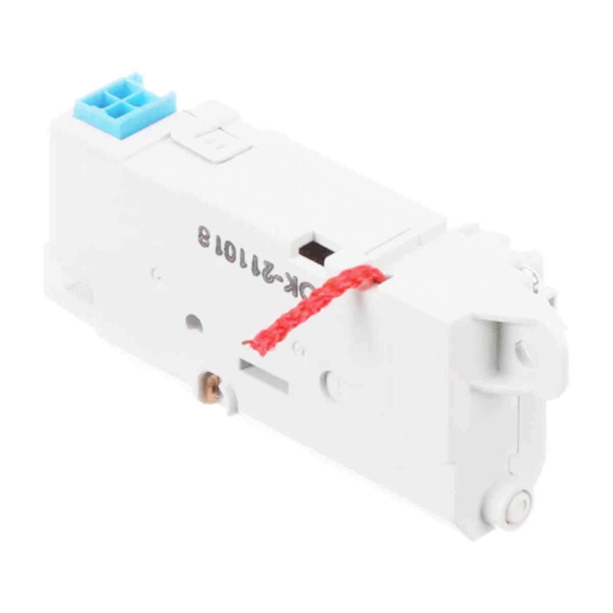 EBF61215204 genuine LG top load washing machine lid lock switch assembly, view 2 view 2