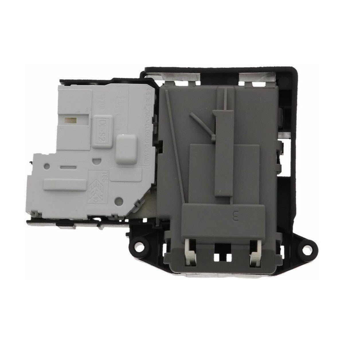 EBF62534402 genuine LG front load washing machine door lock switch, view 2 view 2