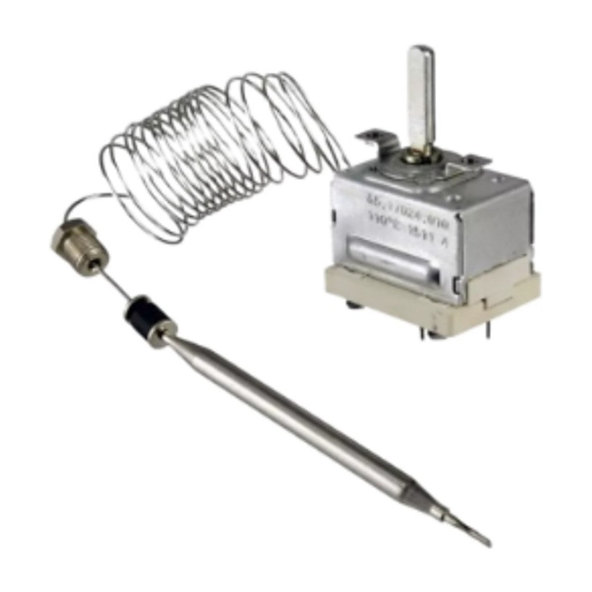 EG55.17024.010 generic adjustable thermostat 30 to 110°C 16A with gland, view 3 view 3