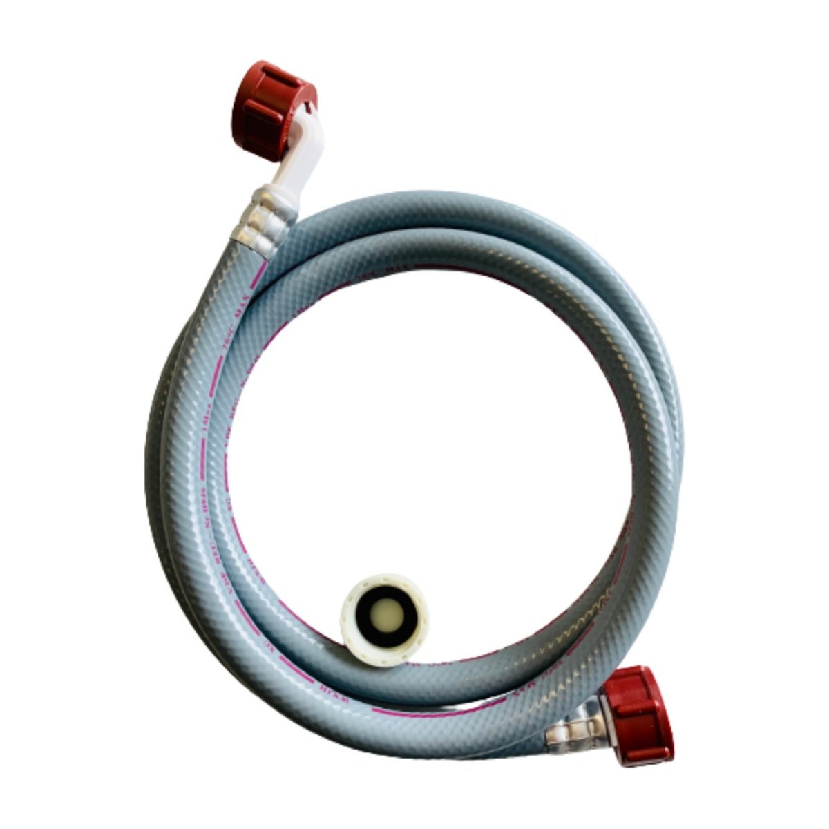 H0020300159A genuine Fisher & Paykel Haier front load washing machine hot inlet hose, view 2 view 2