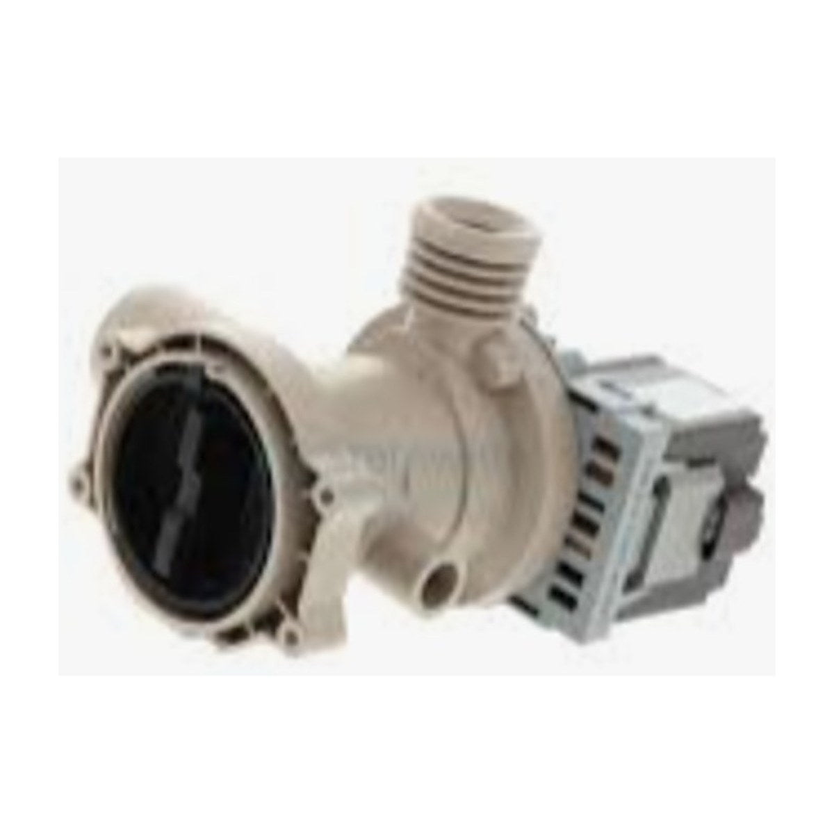 H0022150033660401A genuine Haier front load washing machine drain pump, view 4 view 4