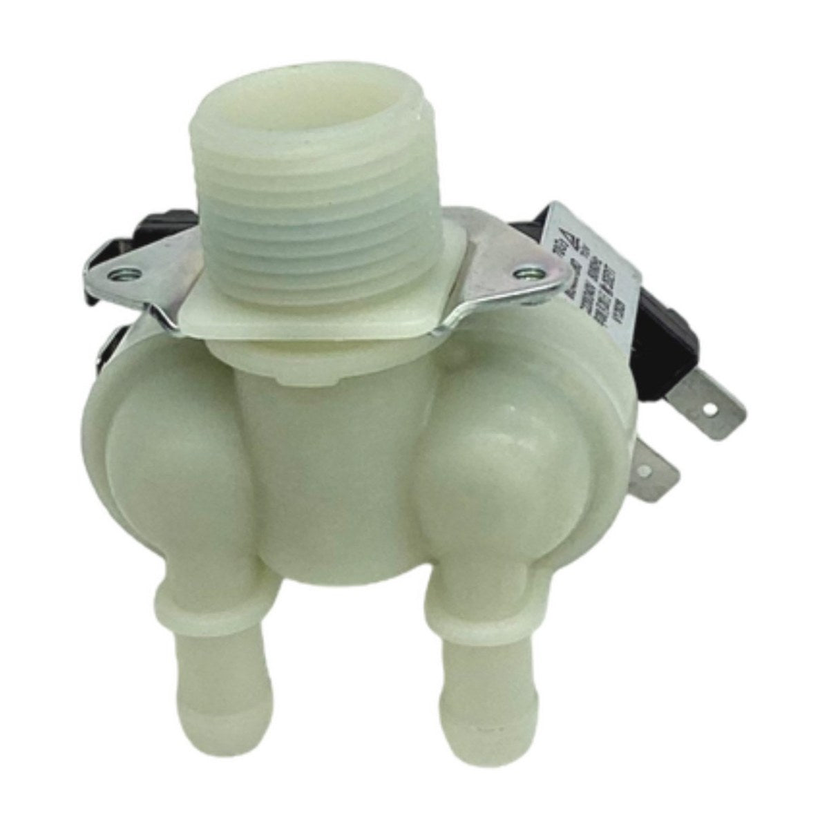 H0024000126D genuine Fisher & Paykel dual cold water inlet valve for front loaders, view 2 view 2