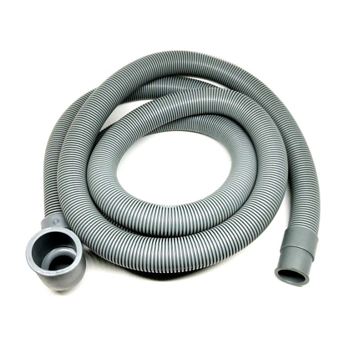 H0120201481 genuine 2150mm dishwasher drain hose with 90 degree elbow for Fisher & Paykel and Haier, view 2 view 2
