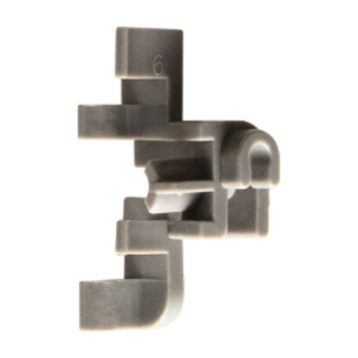 H0120202828B genuine left hand lower basket fold down clip for Fisher & Paykel and Haier dishwashers, view 2 view 2