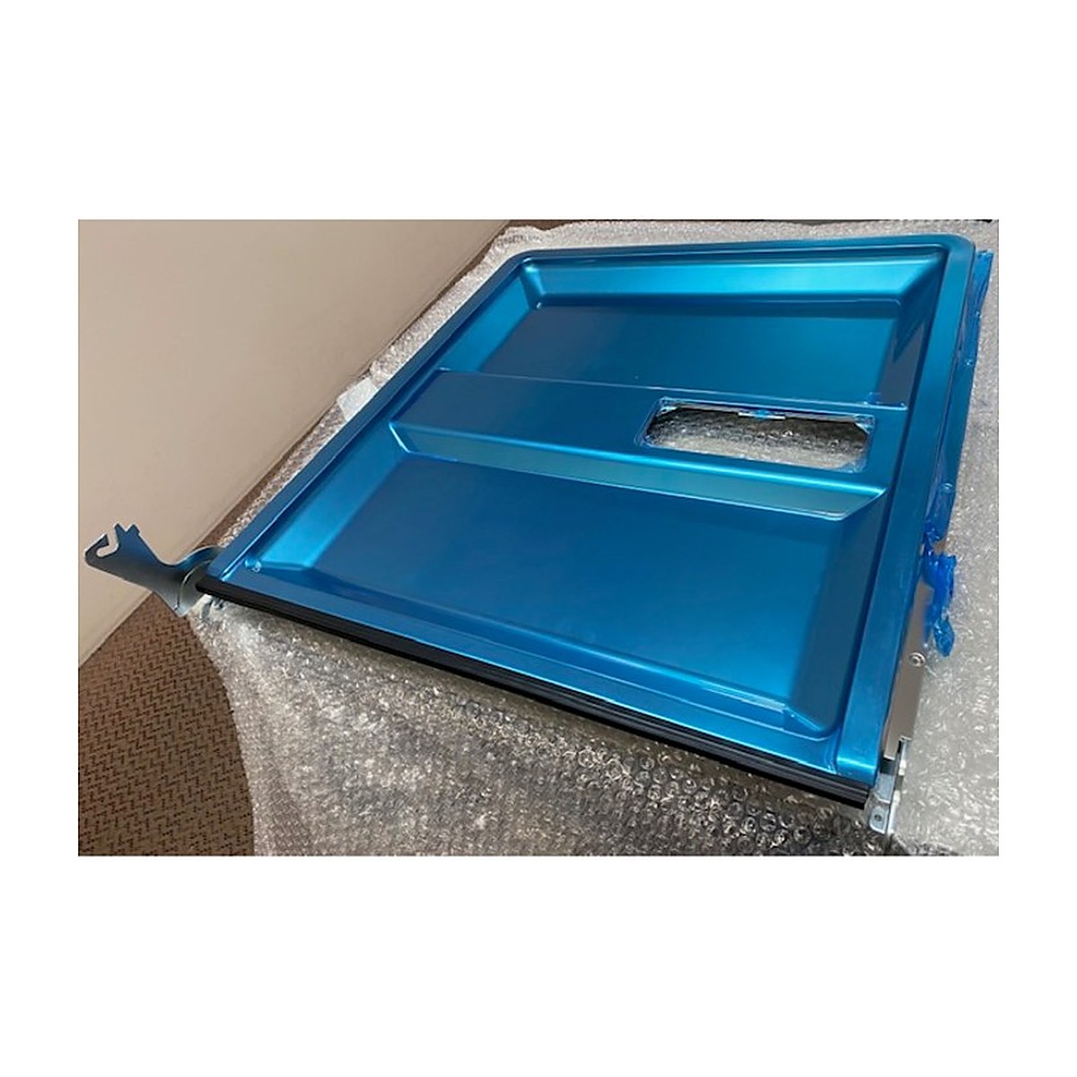 H0120801852 genuine Fisher & Paykel Haier dishwasher inner door with gasket and hinges, view 2 view 2