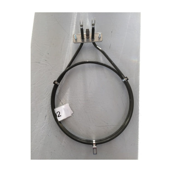 IM81-02 generic 2000W long neck fan forced oven element with stud terminals and earth