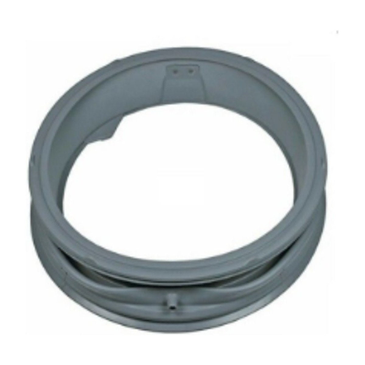 MDS38265303 genuine LG washing machine door seal with 2 holes, view 2 view 2