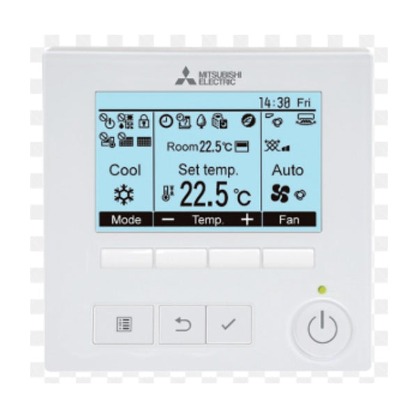PAR-41MAAM-SVC genuine Mitsubishi Electric wired MA remote controller with backlit LCD
