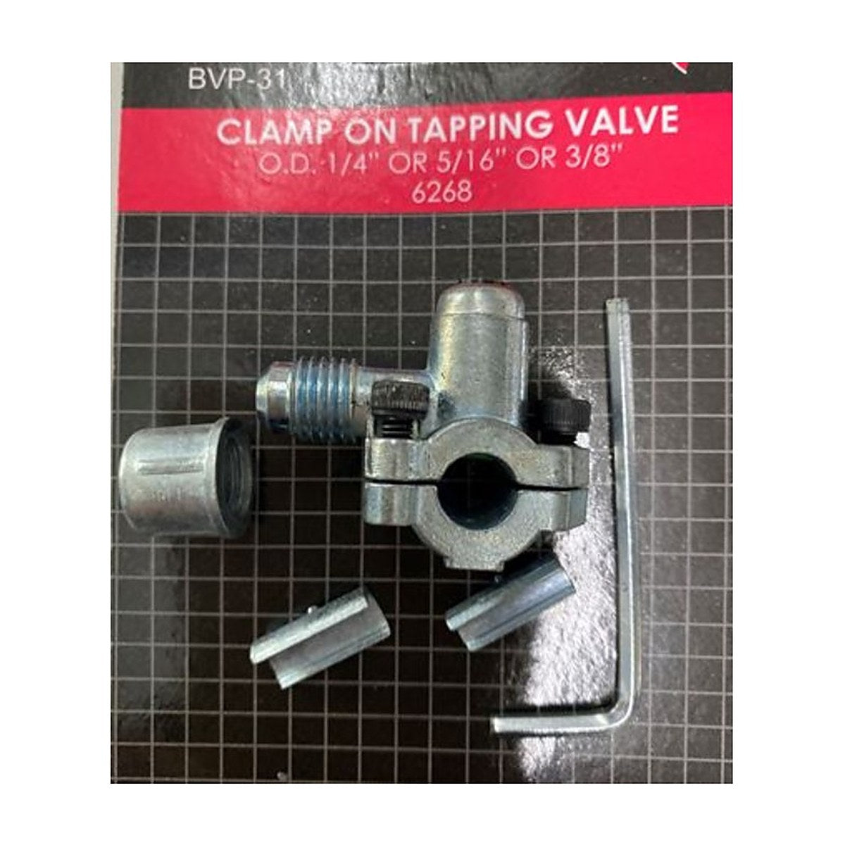 RF002A generic bullet piercing valve for refrigeration tube service access